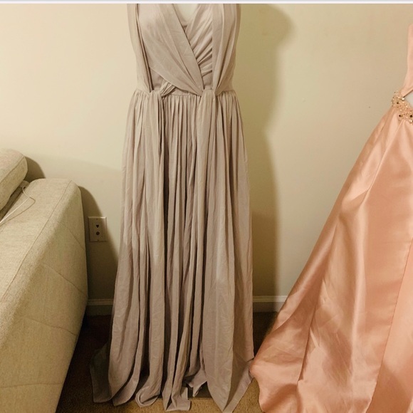 Armani Exchange Silk Grey Dress - Picture 4 of 7